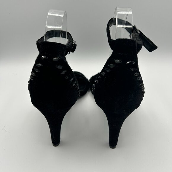 Aerosoles Velvet Strappy Heels - Picture 3 of 12